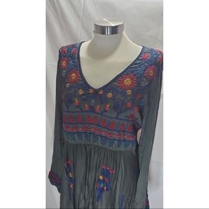 Johny Was Werrin Rayon Dress sz Medium